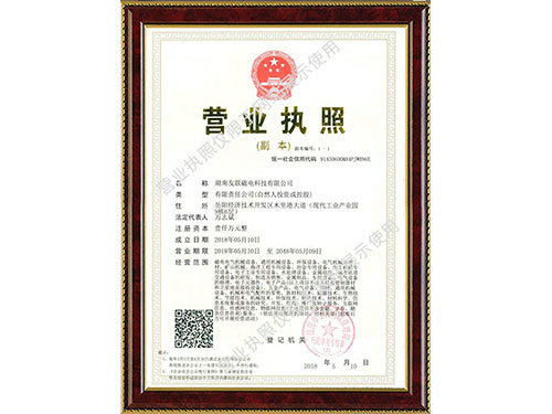 企业营业执照